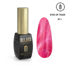 Гель лак Milano Cat eyes of Tiger 02